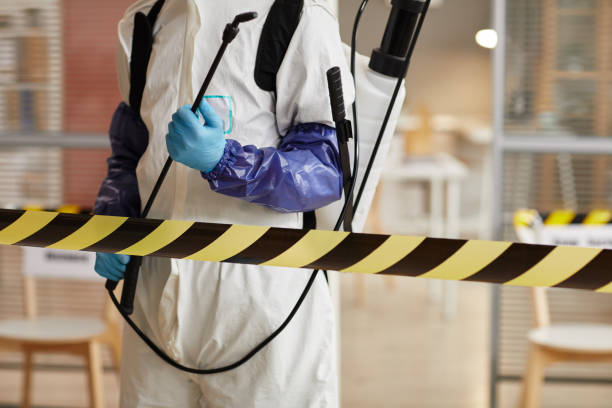 Professional Crime Scene Cleanup technician working in Lambertville, NJ